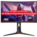 AOC 24 - Curved Gaming Screen 23.6 AOC C24G2UBK 23.6
